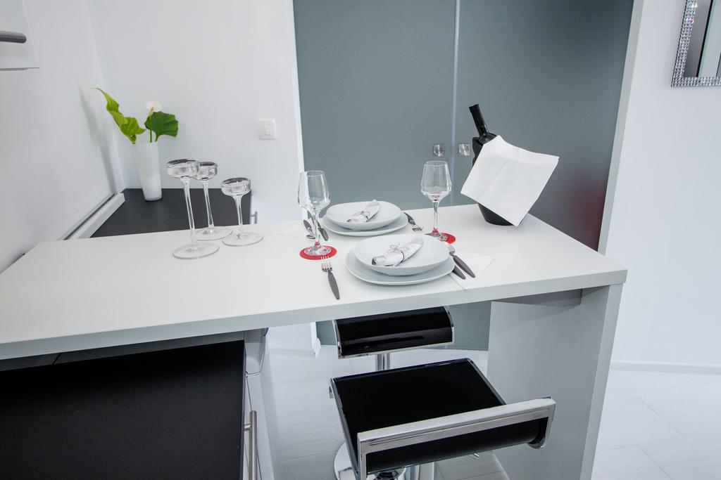 Luxury Studio Apartment White Sensation Vodice Ngoại thất bức ảnh