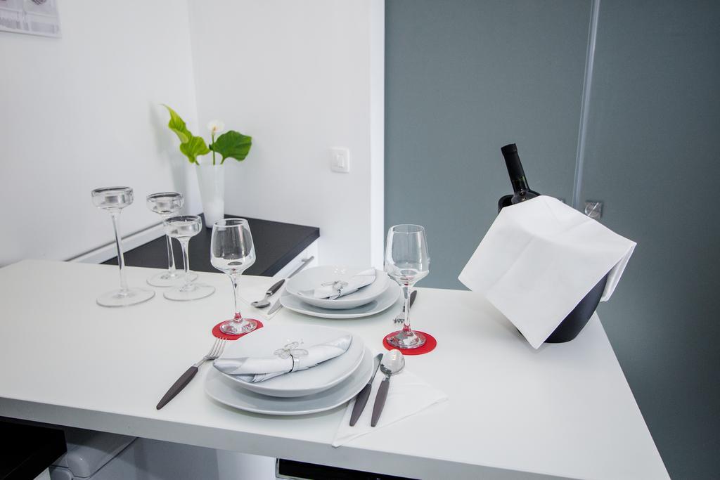 Luxury Studio Apartment White Sensation Vodice Ngoại thất bức ảnh