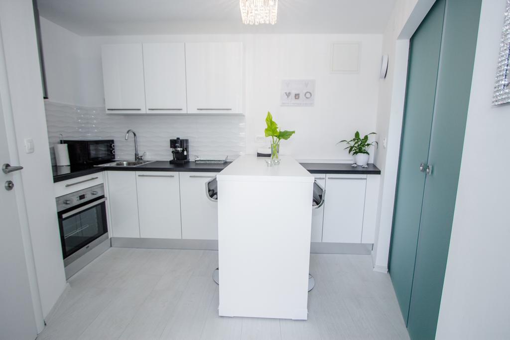 Luxury Studio Apartment White Sensation Vodice Ngoại thất bức ảnh