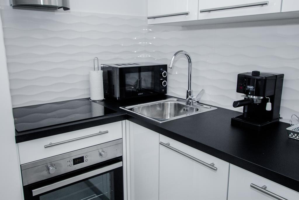 Luxury Studio Apartment White Sensation Vodice Ngoại thất bức ảnh
