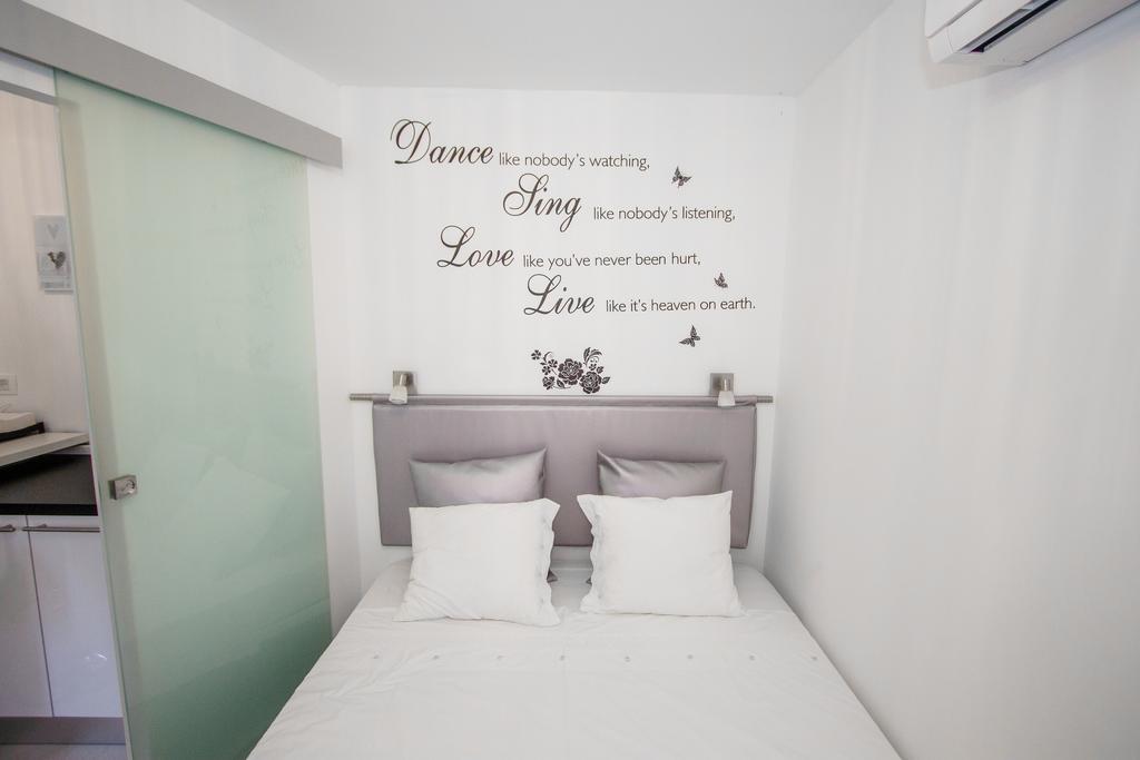 Luxury Studio Apartment White Sensation Vodice Ngoại thất bức ảnh
